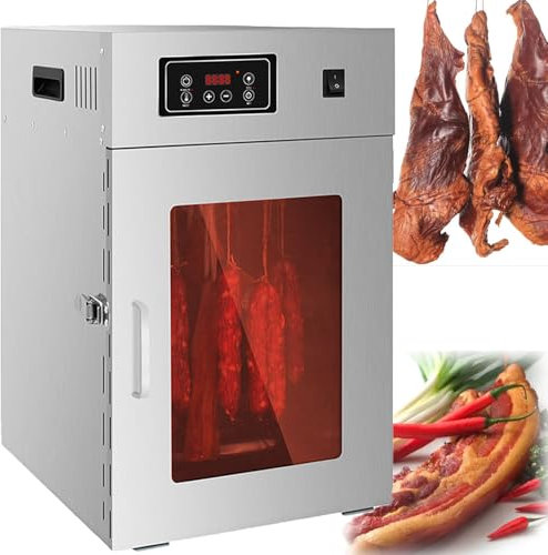 YXZQLOZ Food Dehydrator with LED Light Stainless Steel Timer Commercial Dehydrator for Beef Jerky Vegetables and Fruits Touch Screen Control Temperature