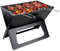 EKsma Parrilla de carbón Plegable, Barbacoa portátil, Ligera y Sencilla, Ideal for cocinar al Aire Libre, Acampar, Hacer Senderismo, picnics, jardín y Viajes. Adecuada for 3-5 Personas.