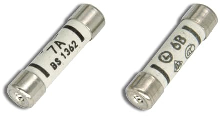 Ersatzsicherungen für SKROSS® Weltadapter & Länderadapter 3X BS1362 7A 240 V AC, Universal Sicherungen für Reiseadapter
