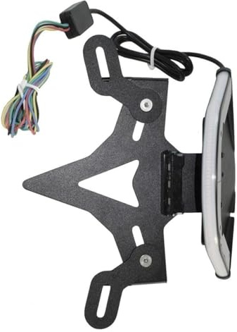 Motorcycle Number Plate Bracket For BMW For S1000RR Turn Signal Taillight Rear License Plate Frame Holder Tail Tidy Fender Eliminator