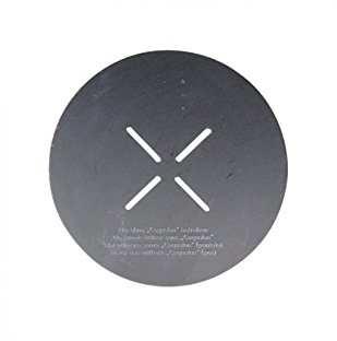 Trisa & Nouvel Alu Rondelle Wärmeverteilerplatte 15,5cm