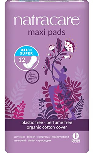 Natracare Super Maxi Damenbinden 12 Stück