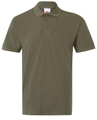 VELILLA 105502; Polo Manga Corta; Color Verde Caza; Talla S