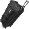 Leichte robuste Sport und Reisetasche 80-120 Liter - Trolley wasserabweisend reißfest leicht zu reinigen - 2 Rollen verstärkter Boden Farbe Schwarz / 100 Liter