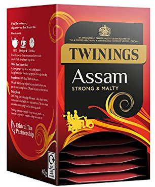 Twinings Assam Enveloped Tea Bags - 4x20