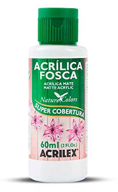 ACRILEX - ACRÍLICA FOSCA MATE 60ML (519 BLANCO)