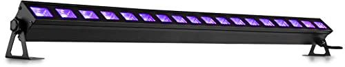BeamZ BUV183 Schwarzlicht Lampe, hochwertiger UV Strahler, Schwarzlicht Röhre mit 18x3 Watt LEDs, UV Lampe, Schwarzlicht LED, Schwarzlicht Strahler, UV Licht, UV Light Blacklight