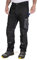 Goodyear Herren Reflective Trim Dreiergruppe nähte Multi-Werkzeug-Taschen Moderne Fracht Kneepad Taschen Arbeitssicherheit Hosen, Schwarz, 42 Taille Regular Leg (31 )