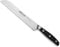 Arcos Cuchillo para pan con Hoja Acero Inoxidable Nitrum 200 mm. Obtenga una gran variedad cortes parau comida. Cuchillo ideal para uso doméstico diario. Serie Manhattan. Color negro.