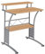 Flash Furniture Clifton Computertisch aus Ahorn, mit Ablageflächen Oben und unten, 71 cm