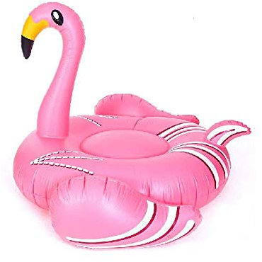 KDKDA Flotador de Piscina de Flamenco Inflable Gigante con válvulas rápidas Piscina de Verano Playa Salón de Fiestas Decoraciones en balsa Río Tubo Juguetes for Adultos Niños