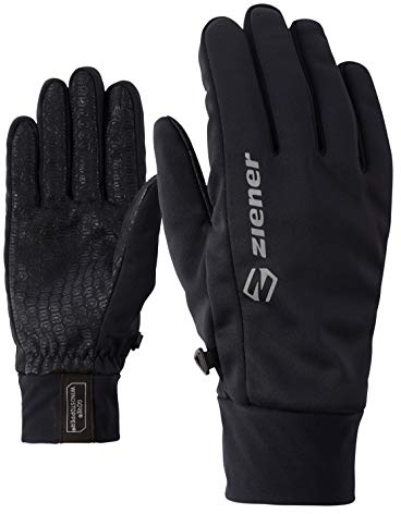 Ziener Erwachsene IRIOS GTX INF Multisport Freizeit-/ Funktions-/ Outdoor-Handschuhe | Atmungsaktiv, Winddicht, Touch, Black, 9.5