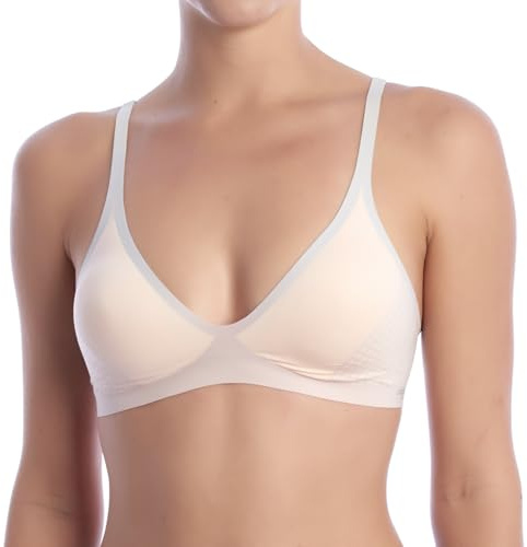 Sloggi Damen Body Adapt T-Shirt Bra Padded BH, Skin - Light Combination, L Plus