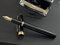 Jinhao Baoer 388 Stainless Steel Fountain Pen Writing Set 0.5mm Medium-Fine Nib ~ Includes Pen + 5pk BLACK Cartridges...
