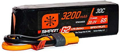 Spektrum 3200mAh 6S 22.2V SMART G2 30C IC5 SPMX326S30