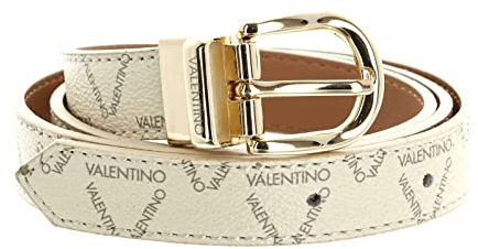 VALENTINO Round Women's Belt W110 Ecru/Multicolor - kürzbar