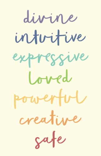 Seven Chakras Notebook divine intuitive expressive loved powerful creative safe: Notizbuch Chakren Meditation Yoga mit Softcover / Format ca. A5 / 100 Seiten / cremefarbenes Papier liniert