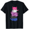 Genderfluid Genderfluid Pride LGBTQ Axolotl T-Shirt