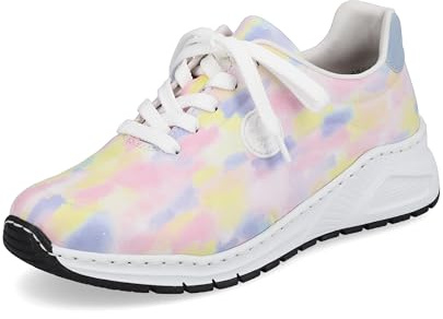 Rieker Damen Sneaker M4903-90 bunt Gr. 38
