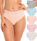 Wealurre Damen Unterhosen Spitze Slip Baumwolle Hipster Damen Höschen Unterwäsche Frauen im 5er Pack (6004 Light,L)