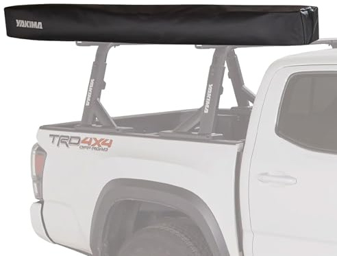Yakima MajorShady 270 RH Vehicle Roof Mounted Awning Outdoor Rugged Vinyl Travel Cover 80 Square Feet Sun Protection Tent, Black