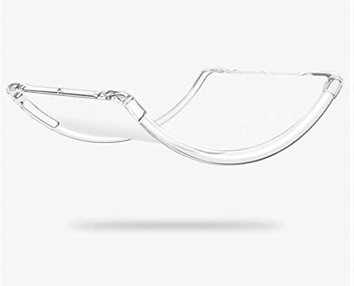 Hülle für 6 Kindle Paperwhite (NUR passend für 10. Generation, 2018 veröffentlicht), Premium-Materialhülle mit Auto Sleep/Wake, transparent weich/TPU transparent + zufällige kleine Aufkleber