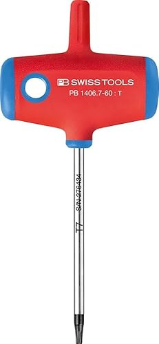 PB SWISS TOOLS Schraubendreher für Torx, mit Quergriff, Torx-Profil: TX7