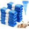 Lot de 12 recharges de litière pour chat - Anneaux de recharge compatibles avec Litter Genie XL & LitterLocker Fashion & LitterLocker & LitterLocker II & LitterLocker II & LitterLocker - 4,5 m
