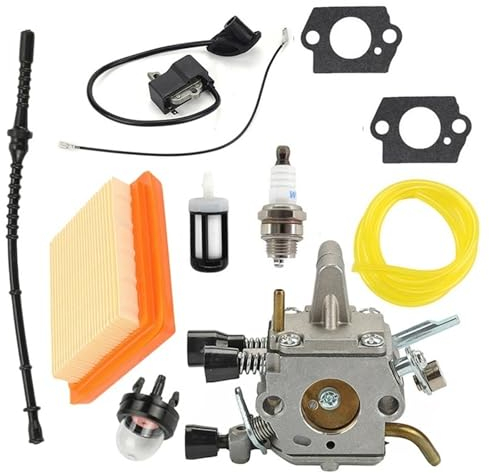 JINFOLI Zündspule Dichtung Vergaser Kit Luftfilter Werkzeuge Teile Set Ersetzen Zündspule Gartengeräte