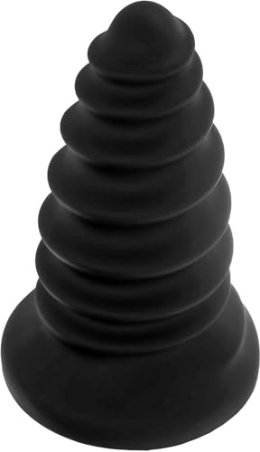 Schraubenförmige Monster Realistische Dildos,25 cm realistische Anal Perlen, flüssige Silikon Anal Plugs Dildo für Männer Frauen Paar, Dong mit Saugnapf