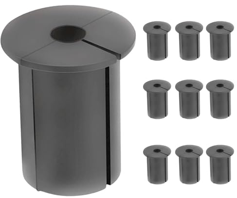 Kabelführung Wandkabelführungsset, Kabelmontage-Set, Wandkabeldurchführung 10 Stück, Silikon-Netzwerkkabel-Drahtlöcher, Kabelmontage-Zubehör, Kabelwandöse für Kabel u