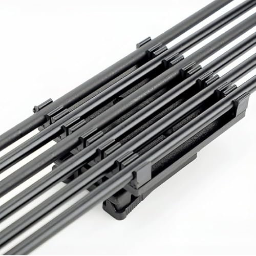 40MAX Köcher für Pfeile, Bogenschießen, Rückenpfeil, Köcherhalter, Ultra leichte, 360 Grad drehbare Taktische Schnalle, geeignet für Pfeile mit einem Durchmesser von 7.5mm oder mehr