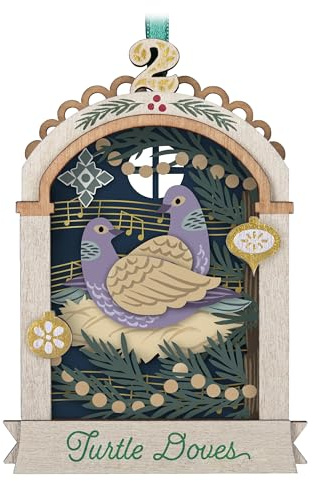 Hallmark Keepsake Christmas Ornament 2025, Twelve Days of Christmas, Papercraft, Gifts for Christmas Lovers