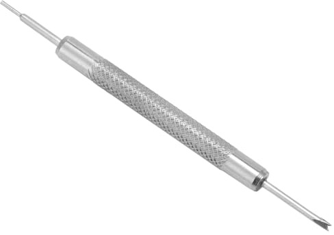 Qusedwey 108pcs 8-25mm Stainless Steel Watch Band Strap Spring Bar Link Pins Remover New Silver