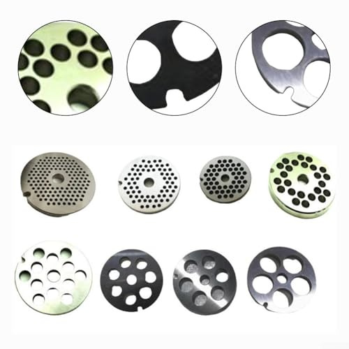 Use of No 5 Stainless Steel Disc in Various Meat Grinders Including For Bosch & For Bauknecht Models (10mm)