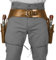 Toy Revolver, Cowboy Gun Belt PU Western Gürtel mit Doppelpistolenrevolver -Halter, Eingröße westliche Gürtel für Männer, Steampunk -Kostüm für Halloween -Cosplay -Party (Dark Brown)