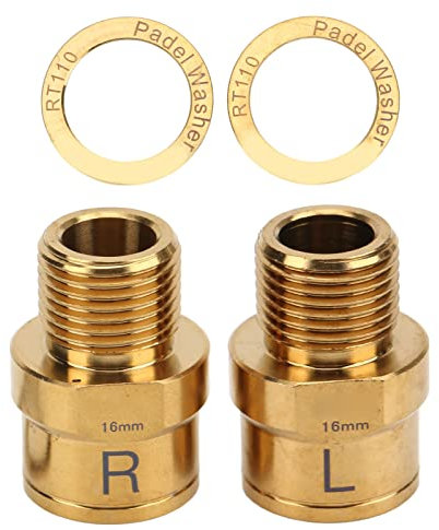 Bicycle Pedal Extender, Bike Stem Riser Bike Fork Stem Extender, Titanium Alloy Bike Pedal Extension Shaft for Mountain Road Bike (Gold)