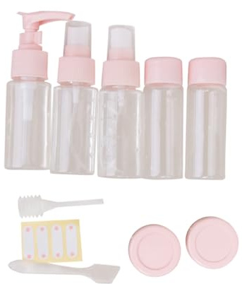 Anneome Sprühflasche Kosmetikflasche als Spenderflasche Unterverpackungsflasche für Reisen Camping Nachfüllbar Wiederverwendbar Flüssigkeitsbehälter für Shampoo Bodylotion Ätherische
