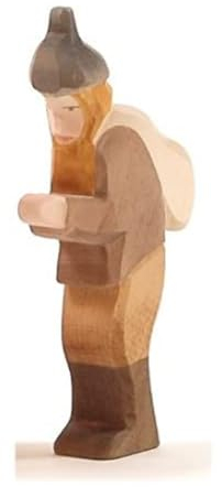 Ostheimer 38005 Knecht Ruprecht aus Holz Höhe 16,55cm