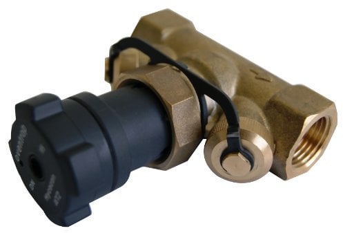 Oventrop 1067304 Messing Strangabsperrventil Hycocon A DN16, DN 15 1/2 Zoll, Muffengewinde