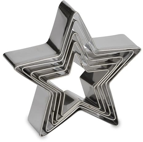 Patisse 2012 Ausstechformen-Set Sterne, 3 teilig