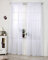 WOLTU Vorhänge mit Kräuselband Stores Gardinen Weiß kurz transparent 140x225cm (BxH), 2er Set Gardinen Fensterschals Voile für Wohnzimmer Schlafzimmer Kinderzimmer