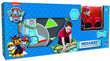 Paw Patrol Filz Mega Spielmatte mit Fahrzeug
