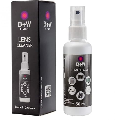 B+W SCHNEIDER KREUZNACH B+W Pumpspray Lens Cleaner II zur effektiven Reinigung von Filtern und Objektiven - Made in Germany