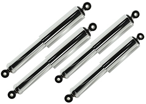 Federbein Satz chrom KR51/2 Schwalbe Sperber Habicht komplett Stoßdämpfer