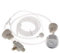 EBTOOLS Système CO2 pour aquarium DIY Générateur de CO2 pour aquarium Réservoir d'élevage avec manomètre/tube/valve/bouchons de bouteille