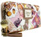 Squirrel Girl Comic Book Eat Nuts, Kick Butts Purse Clutch Coin Pocket & Card Holder, Brown