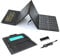 Panel Solar 60W portatil Plegable Panel Solar Kit con 2 Puertos USB QC3.0 PD12V DC Salida Impermeable Cargador Solar para Banco de energía/teléfono móvil/Camping y batería de Coche de 12 V