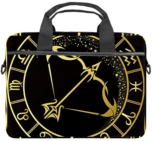 Zodiac Laptoptasche mit Griff, 34 - 36,8 cm (13,4 - 14,5 Zoll), Schwarz