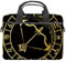 Zodiac Laptoptasche mit Griff, 34 - 36,8 cm (13,4 - 14,5 Zoll), Schwarz
